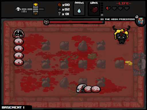 Binding of Isaac, The - Bosses in Basement